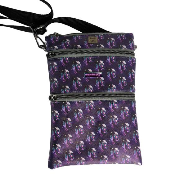 NWOT Post Malone Print Custom Handmade By Suzy Crossbody Bag Adjustable Straps - Picture 12 of 12